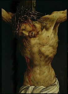 Matthias_Gruenewald_-_The_Crucifixion_from_the_Isenheim_Altarpiece_detail_of_Christs_torso_c1512-16_oi_-_(MeisterDrucke-354575)